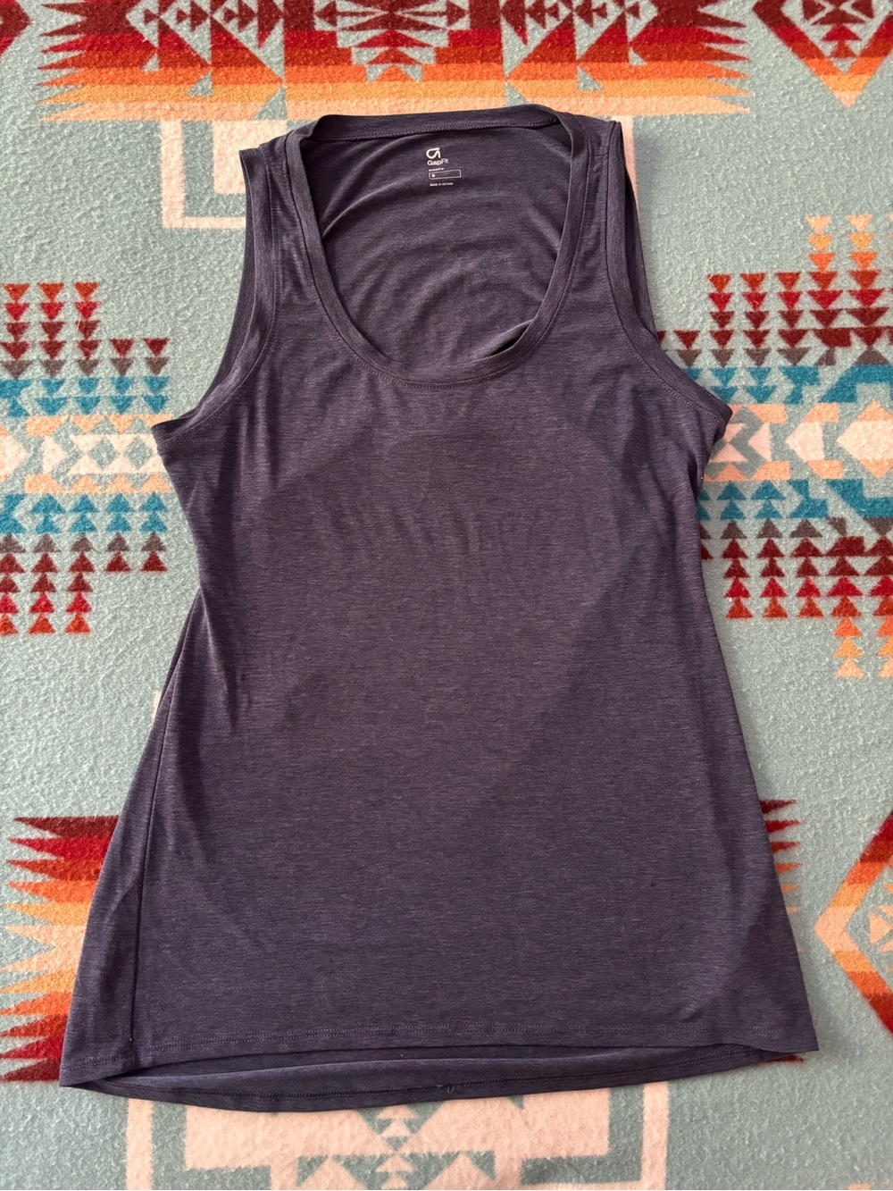 GapFit Open Back Workout Tank, Size S